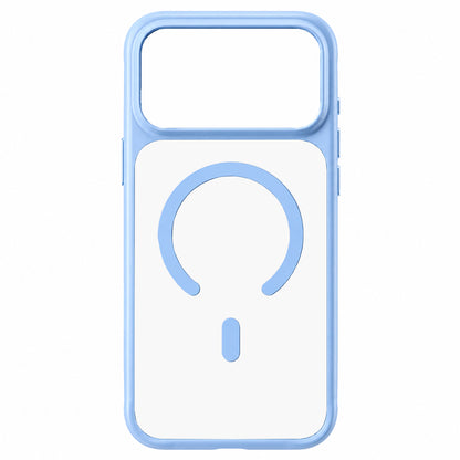 Blueo MagSafe maska za Apple iPhone 18 Pro Max / 17 Pro Max, ugodna za kožu, otporna na padove, satenski plava