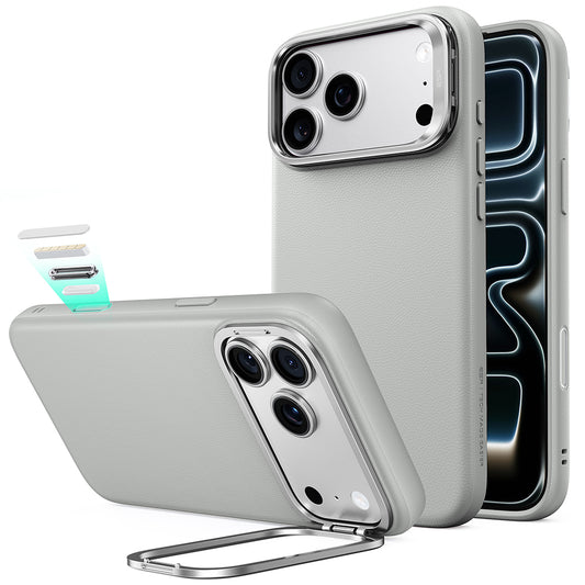MagSafe futrola za Apple iPhone 18 Pro Max / 17 Pro Max, ESR, Atelier s postoljem, Siva