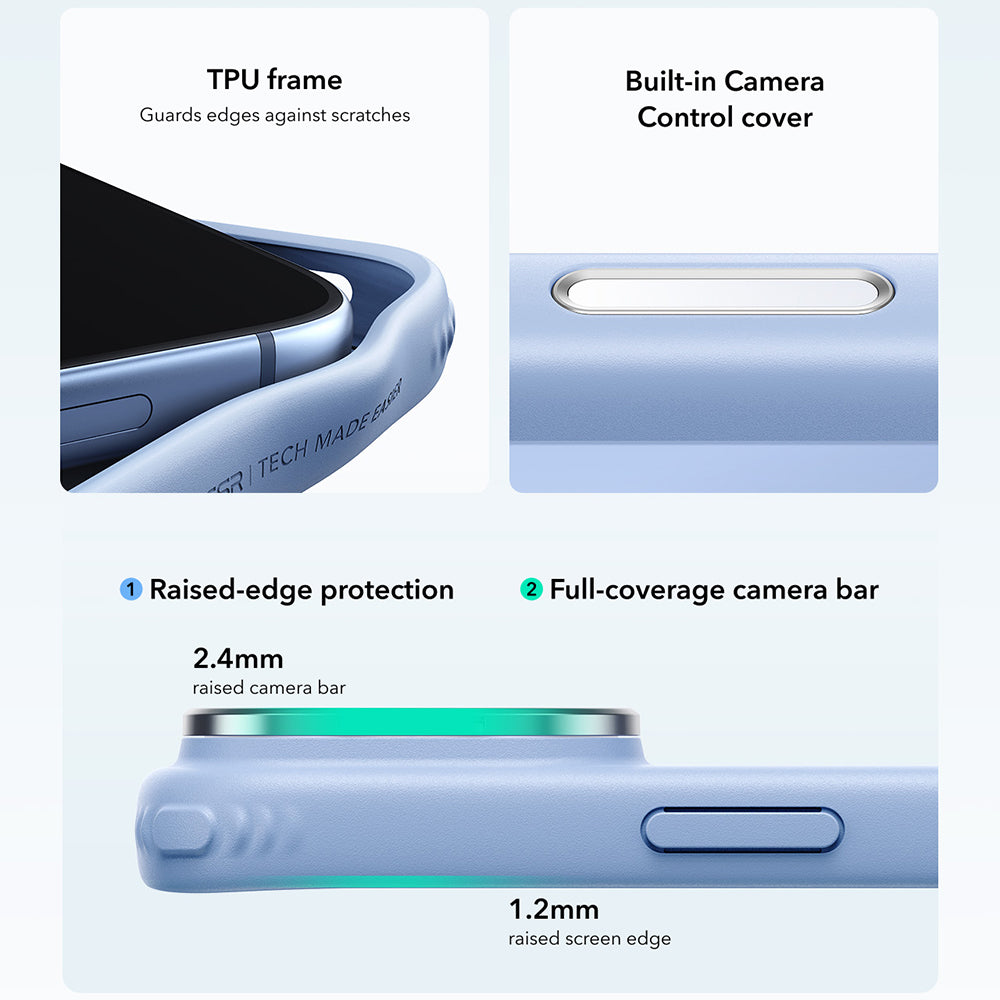 MagSafe futrola za Apple iPhone 18 Pro Max / 17 Pro Max, ESR, Classic Hybrid Kickstand, Plavo Satensko