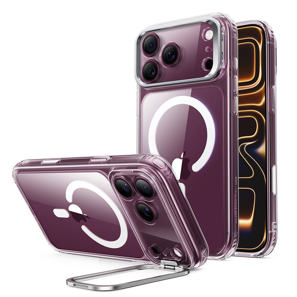 MagSafe futrola za Apple iPhone 18 Pro Max / 17 Pro Max, ESR, Classic Hybrid Kickstand, Prozirna