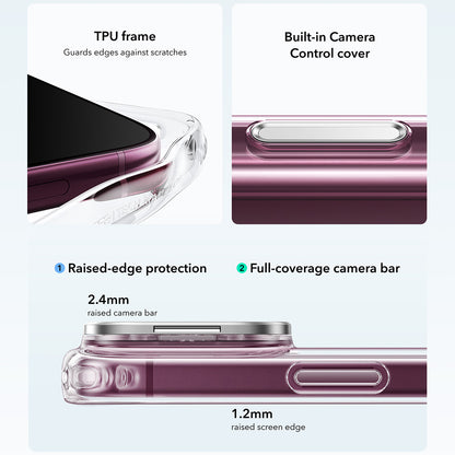 MagSafe futrola za Apple iPhone 18 Pro Max / 17 Pro Max, ESR, Classic Hybrid Kickstand, Prozirna