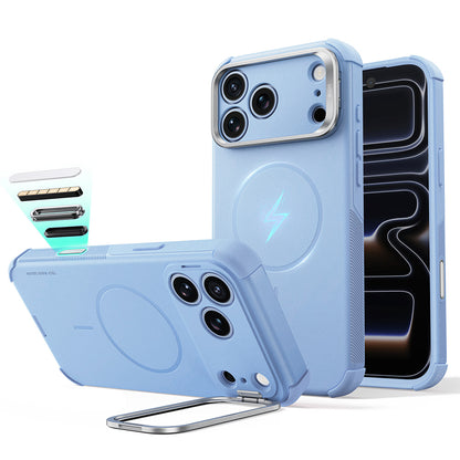 MagSafe futrola za Apple iPhone 18 Pro Max / 17 Pro Max, ESR, Cyber Armor Kickstand, Plava