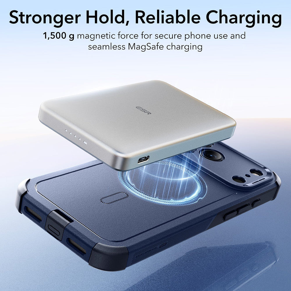 MagSafe futrola za Apple iPhone 18 Pro Max / 17 Pro Max, ESR, Cyber, Tamnoplava