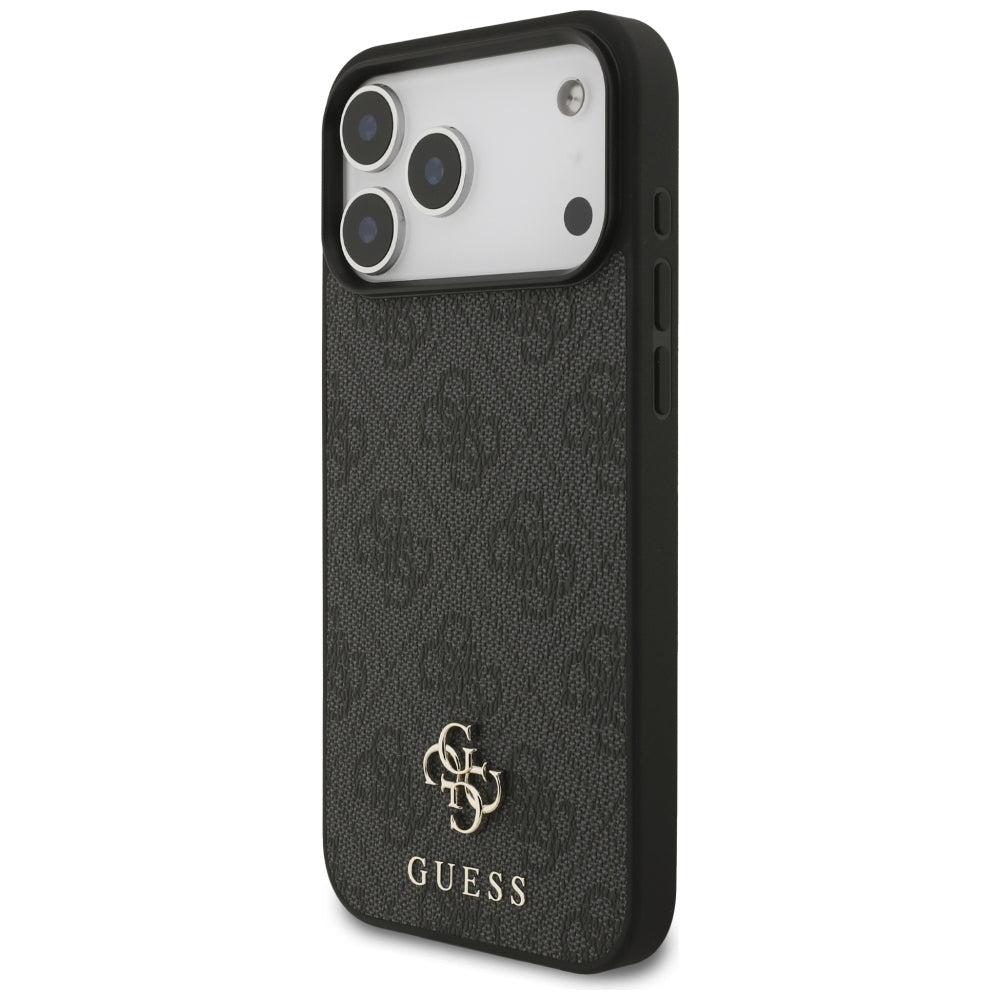 MagSafe maska za Apple iPhone 18 Pro Max / 17 Pro Max, Guess, 4G Small and Classic, Crna
