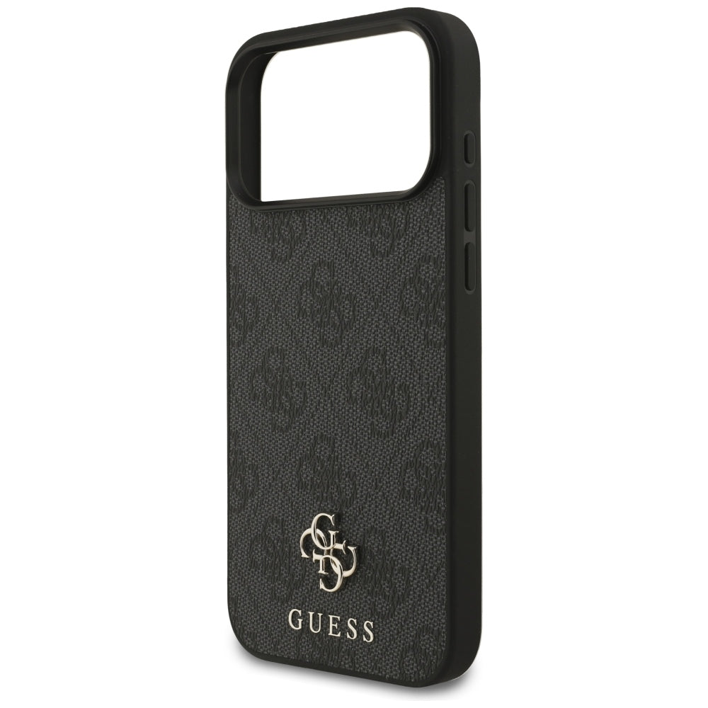 MagSafe maska za Apple iPhone 18 Pro Max / 17 Pro Max, Guess, 4G Small and Classic, Crna