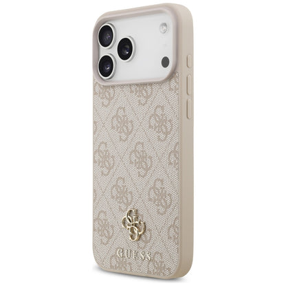 MagSafe maska za Apple iPhone 18 Pro Max / 17 Pro Max, Guess, 4G Small and Classic, Roza