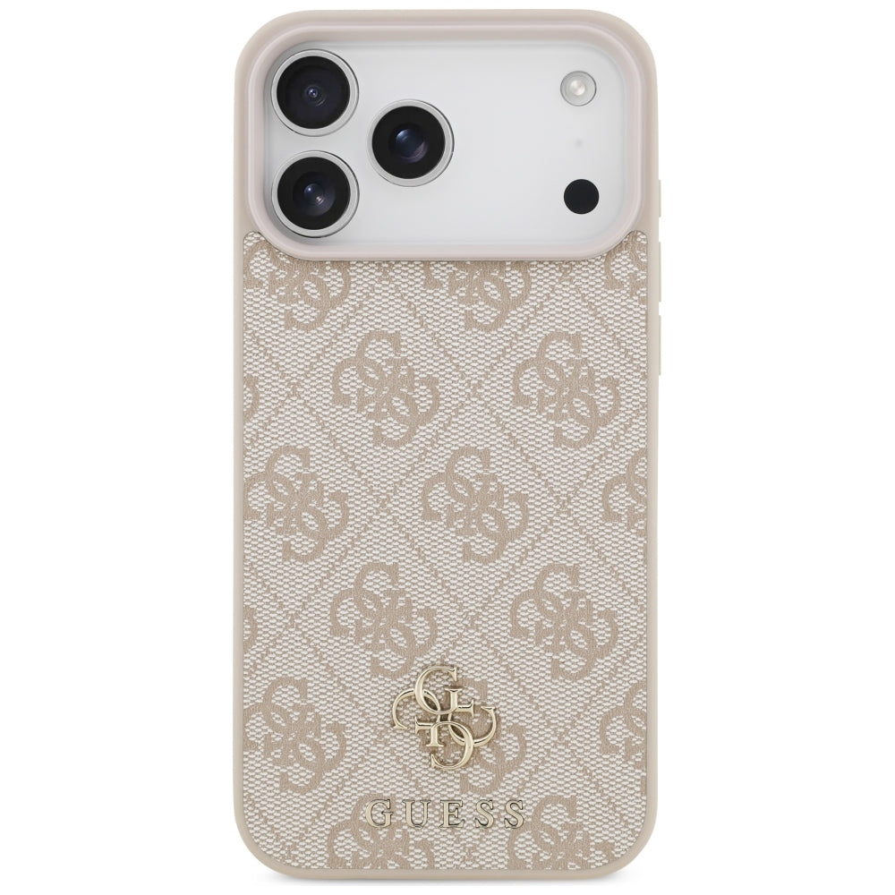 MagSafe maska za Apple iPhone 18 Pro Max / 17 Pro Max, Guess, 4G Small and Classic, Roza