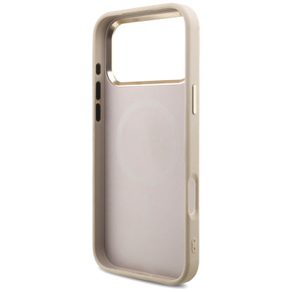MagSafe maska za Apple iPhone 18 Pro Max / 17 Pro Max, Guess, 4G Triangle Logo, Roza