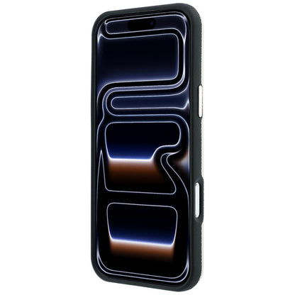 MagSafe maska za Apple iPhone 18 Pro Max / 17 Pro Max, Guess, Grained Round Strass Logo, Bež