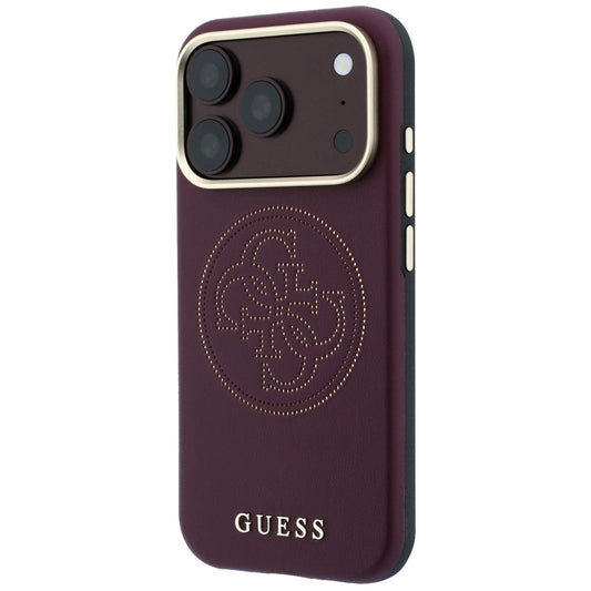 MagSafe futrola za Apple iPhone 18 Pro Max / 17 Pro Max, Guess, Perforated 4G, Bordo