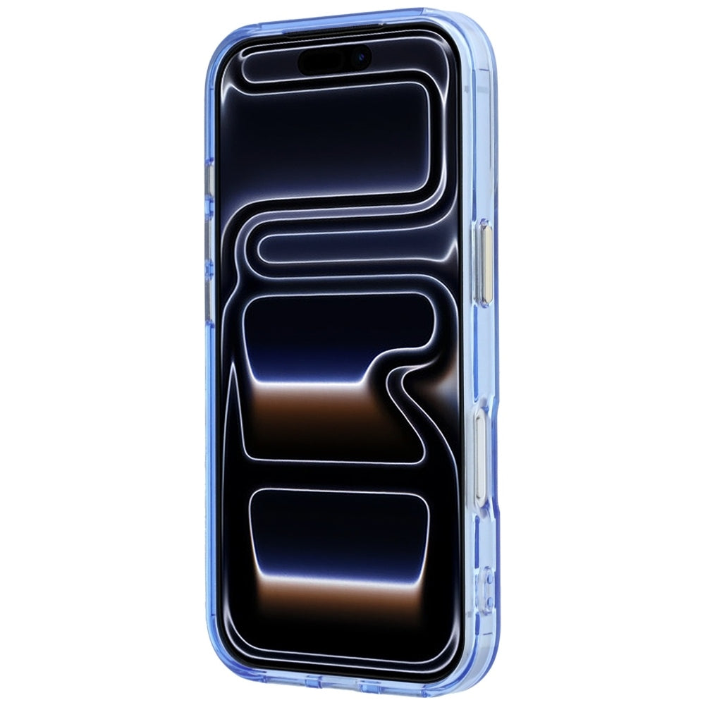 MagSafe maska za Apple iPhone 18 Pro Max / 17 Pro Max, Guess, Ring Stand Script Metal Logo, Plava