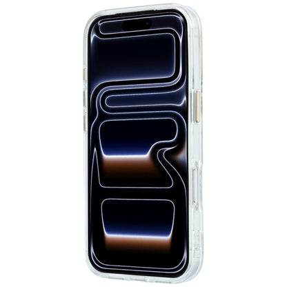 MagSafe maska za Apple iPhone 18 Pro Max / 17 Pro Max, Guess, Ring Stand Script Metal Logo, Prozirna