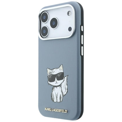 MagSafe maska za Apple iPhone 18 Pro Max / 17 Pro Max, Karl Lagerfeld, Choupette Sketch, Plava