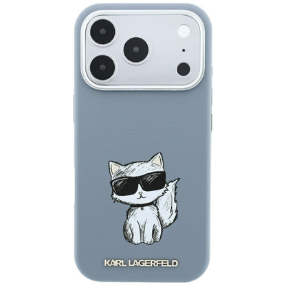 MagSafe maska za Apple iPhone 18 Pro Max / 17 Pro Max, Karl Lagerfeld, Choupette Sketch, Plava