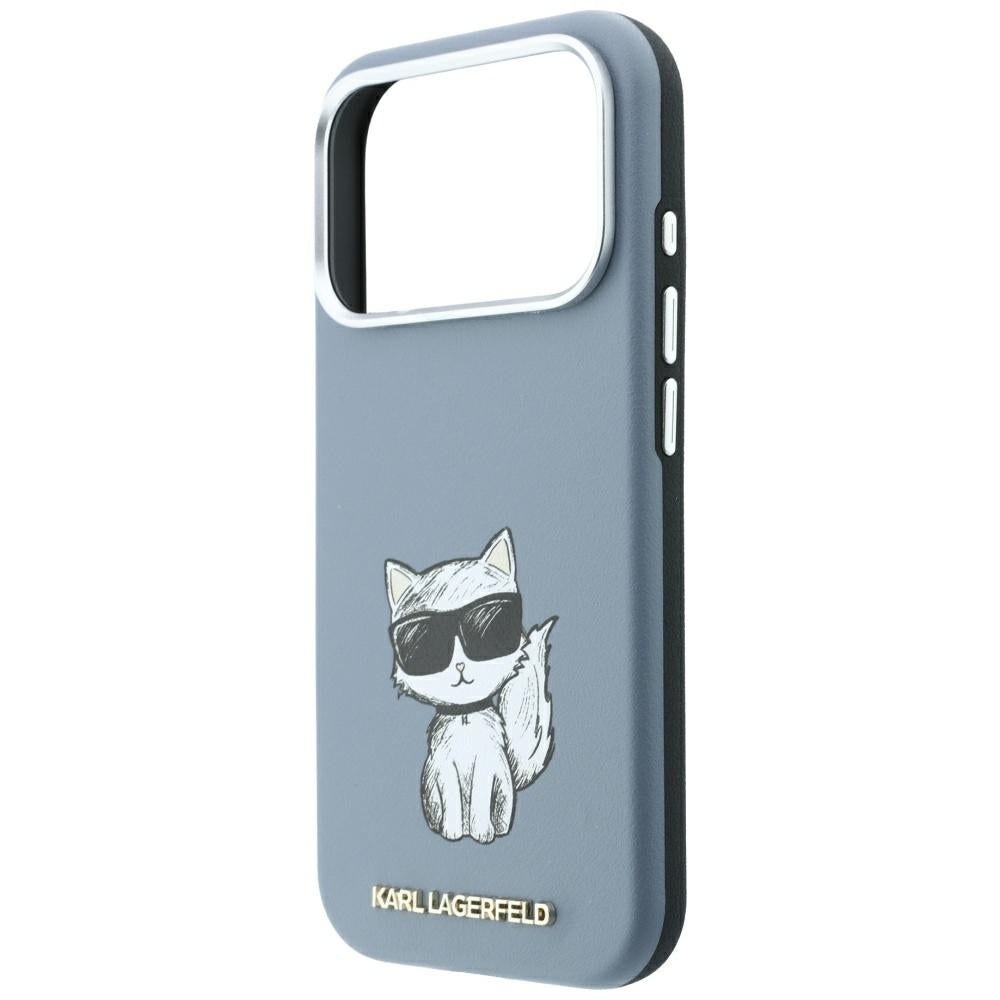 MagSafe maska za Apple iPhone 18 Pro Max / 17 Pro Max, Karl Lagerfeld, Choupette Sketch, Plava