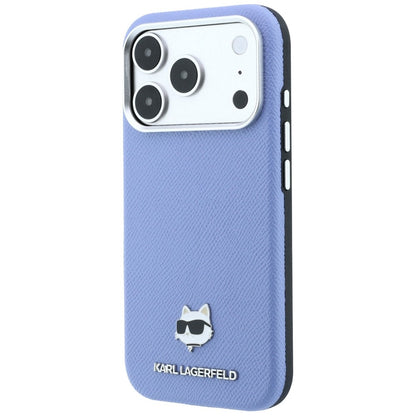 MagSafe futrola za Apple iPhone 18 Pro Max / 17 Pro Max, Karl Lagerfeld, Grained Choupette Head, Plava
