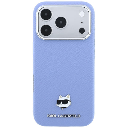 MagSafe futrola za Apple iPhone 18 Pro Max / 17 Pro Max, Karl Lagerfeld, Grained Choupette Head, Plava