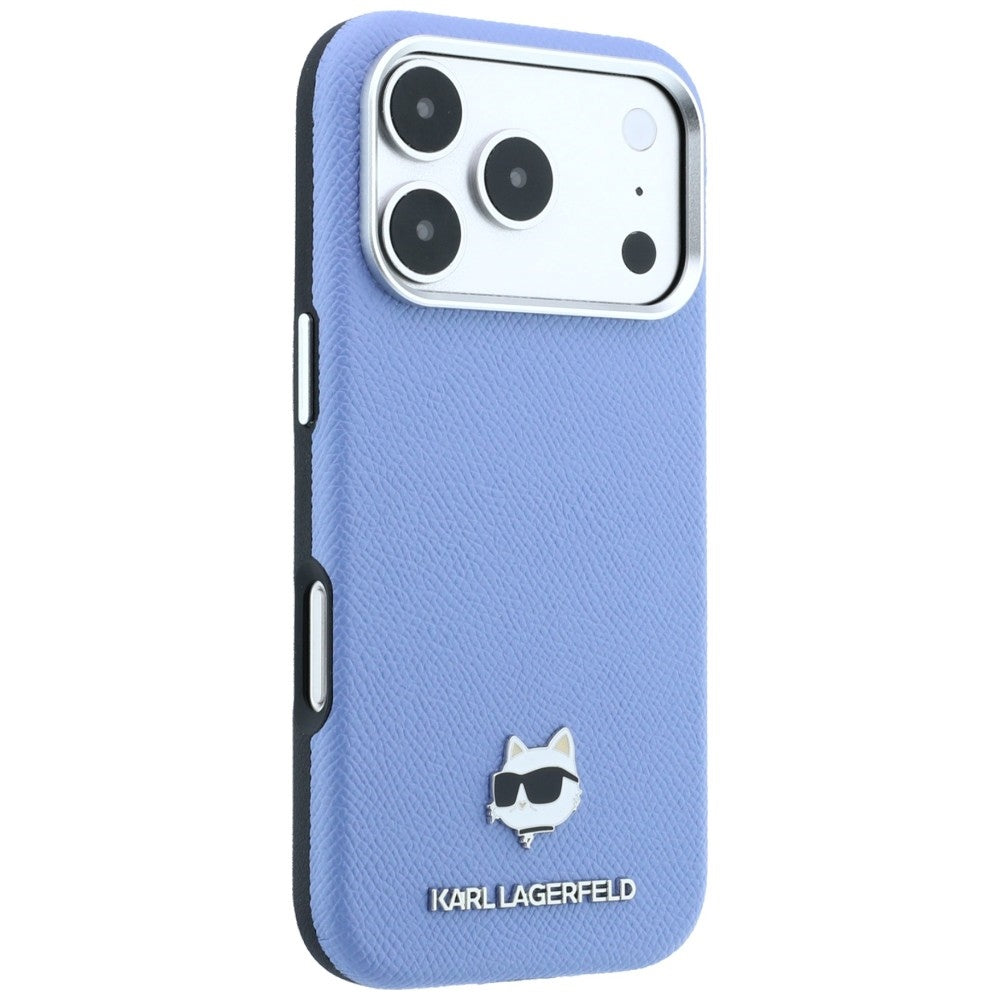 MagSafe futrola za Apple iPhone 18 Pro Max / 17 Pro Max, Karl Lagerfeld, Grained Choupette Head, Plava