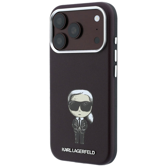 MagSafe futrola za Apple iPhone 18 Pro Max / 17 Pro Max, Karl Lagerfeld, HC SW Ikonik, Bordo