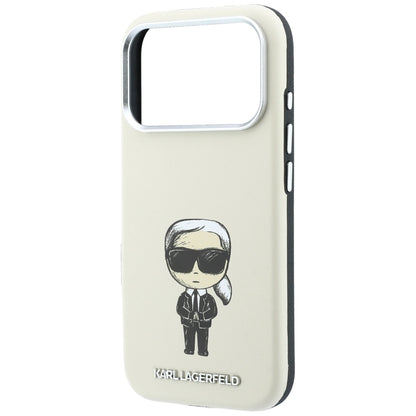 MagSafe maska za Apple iPhone 18 Pro Max / 17 Pro Max, Karl Lagerfeld, Ikonik Sketch, Bež