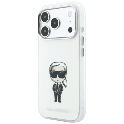 MagSafe futrola za Apple iPhone 18 Pro Max / 17 Pro Max, Karl Lagerfeld, IML Ikonik Sketch Print, Bež