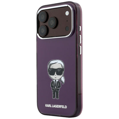 MagSafe futrola za Apple iPhone 18 Pro Max / 17 Pro Max, Karl Lagerfeld, IML Ikonik Sketch Print, Bordo