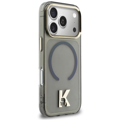 MagSafe maska za Apple iPhone 18 Pro Max / 17 Pro Max, Karl Lagerfeld, IML Karl Head Logo, crna