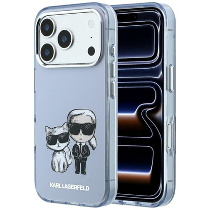 MagSafe futrola za Apple iPhone 18 Pro Max / 17 Pro Max, Karl Lagerfeld, IML KC Bodies Sketch Print, Plava