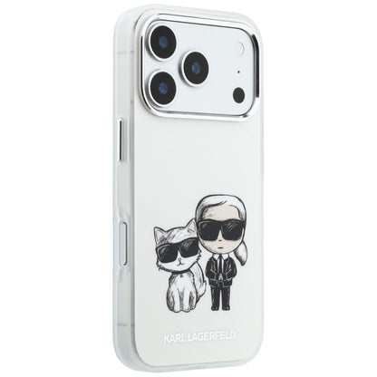 MagSafe maskica za Apple iPhone 18 Pro Max / 17 Pro Max, Karl Lagerfeld, IML KC Bodies Sketch Print, Bež
