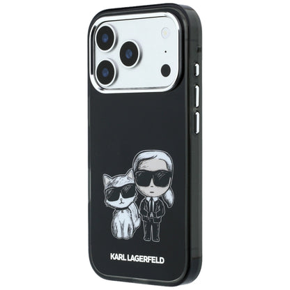 MagSafe futrola za Apple iPhone 18 Pro Max / 17 Pro Max, Karl Lagerfeld, IML KC Bodies Sketch Print, Crna