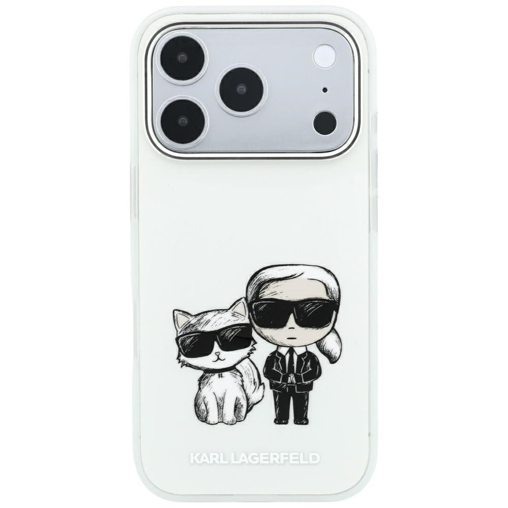 MagSafe futrola za Apple iPhone 18 Pro Max / 17 Pro Max, Karl Lagerfeld, KC Bodies Sketch, Bež