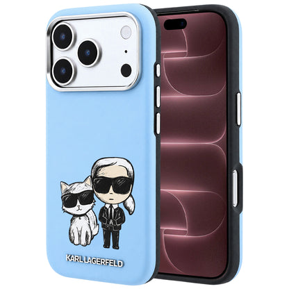 MagSafe futrola za Apple iPhone 18 Pro Max / 17 Pro Max, Karl Lagerfeld, KC Bodies Sketch, Plava