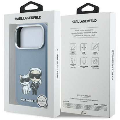 MagSafe futrola za Apple iPhone 18 Pro Max / 17 Pro Max, Karl Lagerfeld, KC Bodies Sketch, Plava