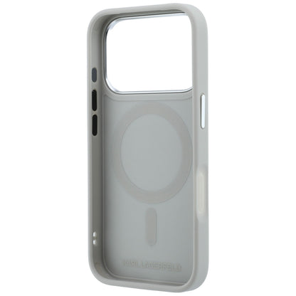 MagSafe futrola za Apple iPhone 18 Pro Max / 17 Pro Max, Karl Lagerfeld, Point and Choupette Sketch, Siva