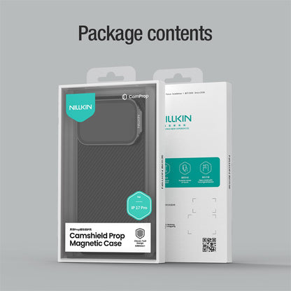 MagSafe futrola za Apple iPhone 18 Pro Max / 17 Pro Max, Nillkin, CamShield Prop, Crna