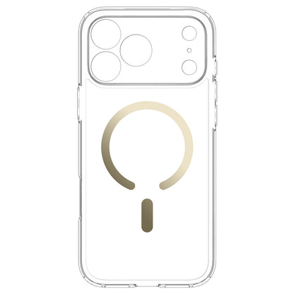 MagSafe futrola za Apple iPhone 18 Pro Max / 17 Pro Max, Spigen, Ultra Hybrid, Zlatno Prozirna ACS12120