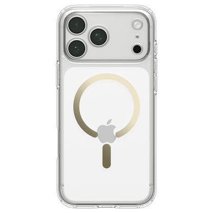 MagSafe futrola za Apple iPhone 18 Pro Max / 17 Pro Max, Spigen, Ultra Hybrid, Zlatno Prozirna ACS12120