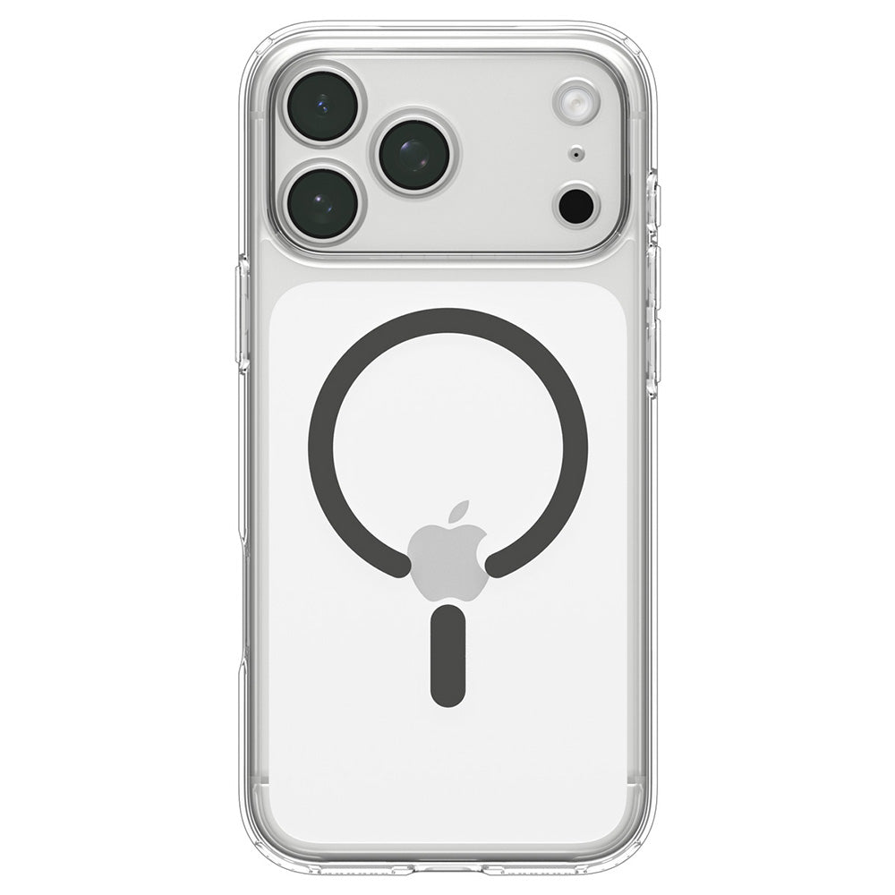 MagSafe futrola za Apple iPhone 18 Pro Max / 17 Pro Max, Spigen, Ultra Hybrid, Siva Prozirna ACS12119