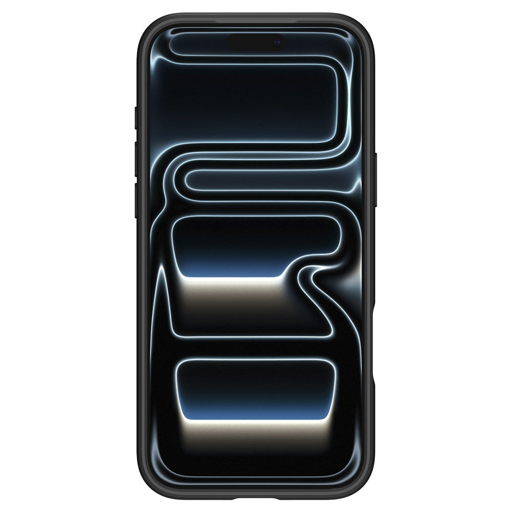 MagSafe futrola za Apple iPhone 18 Pro Max / 17 Pro Max, Spigen, Ultra Hybrid, Crna Narančasta Saten ACS12125