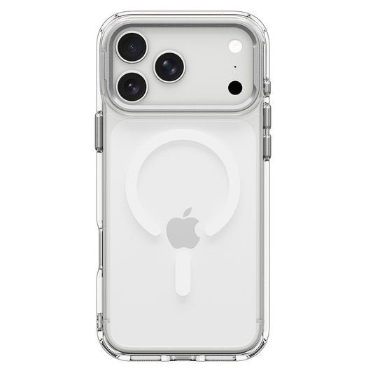 MagSafe maska za Apple iPhone 18 Pro Max / 17 Pro Max, Spigen, Ultra Hybrid Optik S, Srebrno Prozirna ACS11908
