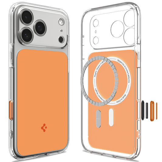 MagSafe futrola za Apple iPhone 18 Pro Max / 17 Pro Max, Spigen, Ultra Hybrid T, Narančasta ACS12133