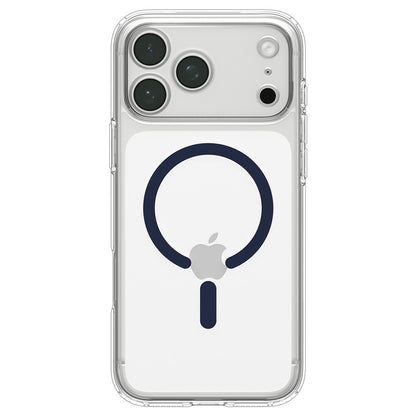 MagSafe futrola za Apple iPhone 18 Pro Max / 17 Pro Max, Spigen, Ultra Hybrid, Prozirna Tamnoplava ACS12121