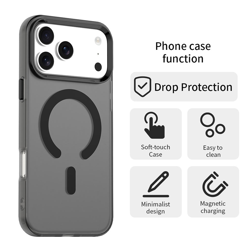 MagSafe futrola za Apple iPhone 18 Pro Max / 17 Pro Max, Techsuit, CandyCase, Crna