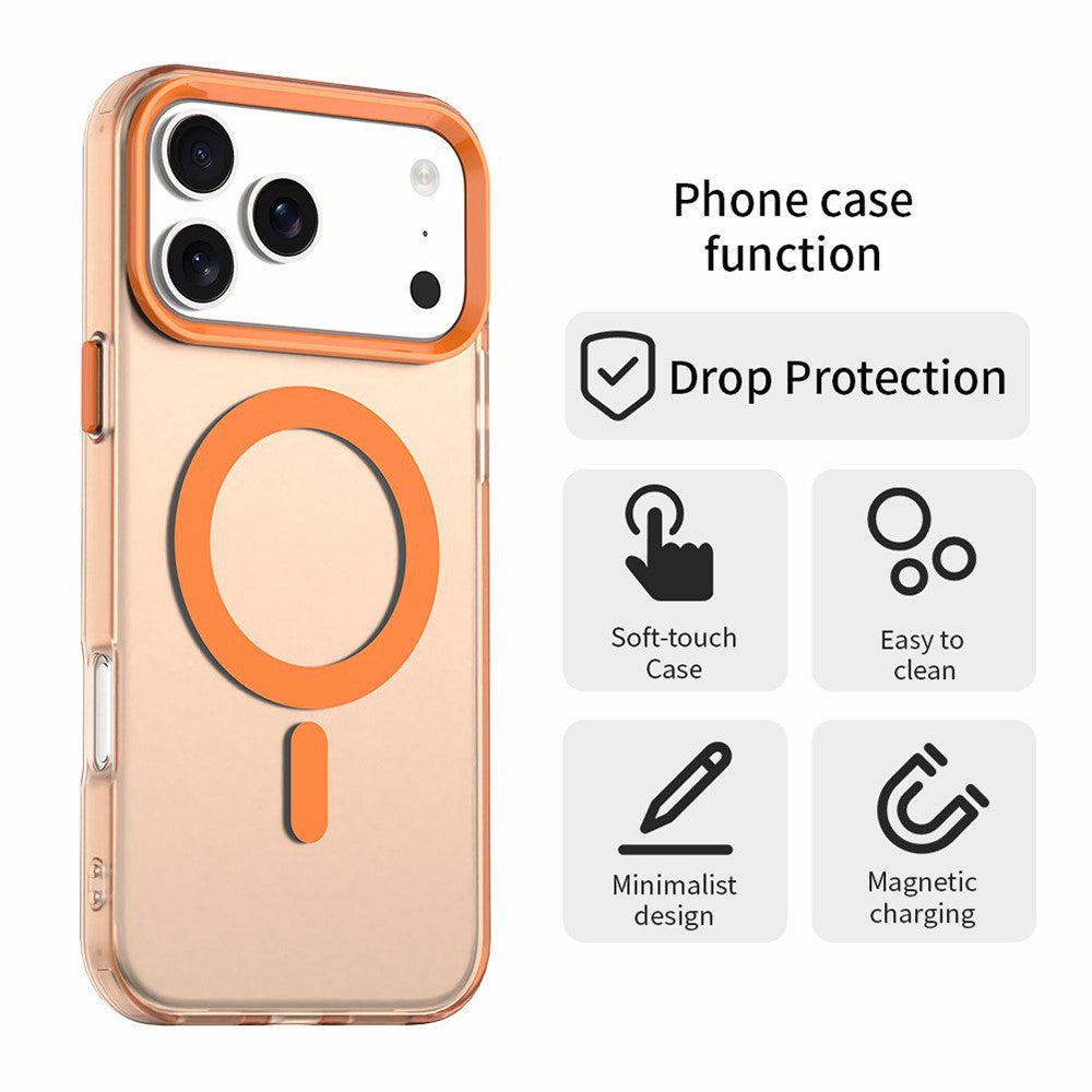 MagSafe futrola za Apple iPhone 18 Pro Max / 17 Pro Max, Techsuit, CandyCase, Narančasta