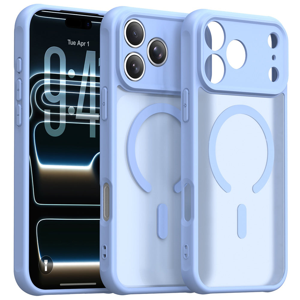 MagSafe futrola za Apple iPhone 18 Pro Max / 17 Pro Max, Techsuit, HaloFrost II, Plava