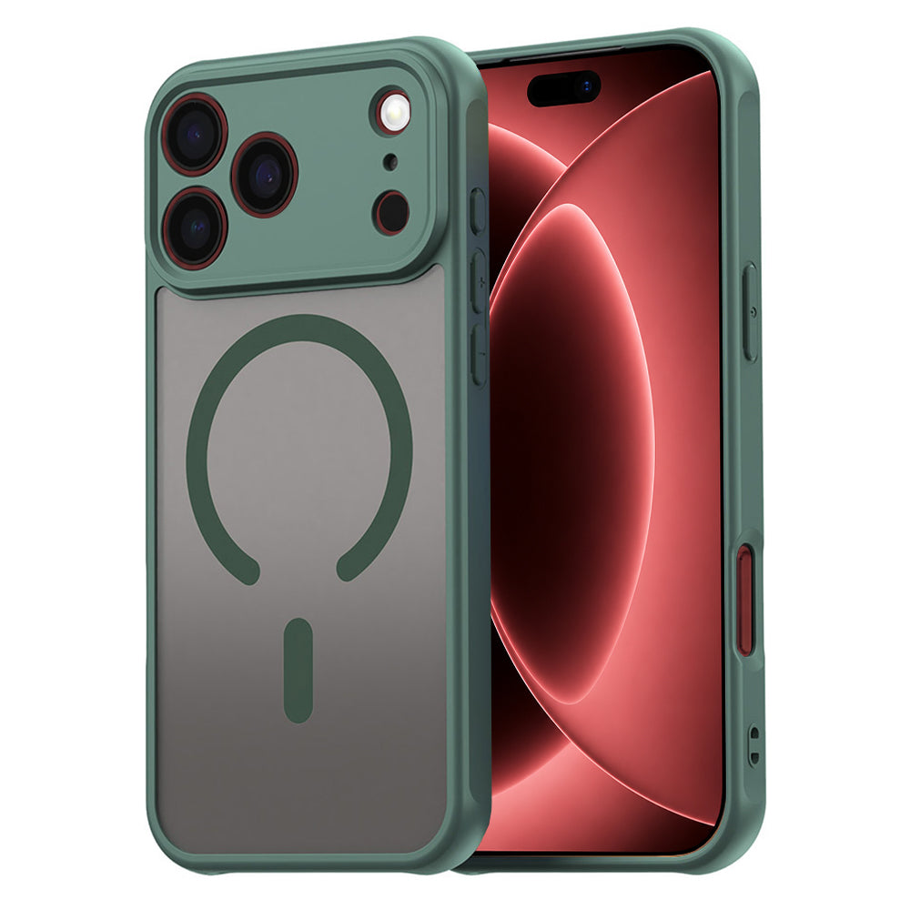 MagSafe futrola za Apple iPhone 18 Pro Max / 17 Pro Max, Techsuit, HaloFrost II, Zelena
