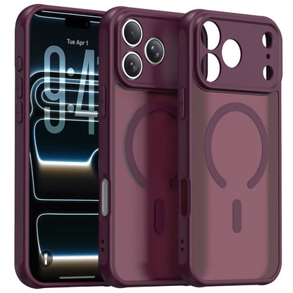MagSafe futrola za Apple iPhone 18 Pro Max / 17 Pro Max, Techsuit, HaloFrost II, Tamno bordo
