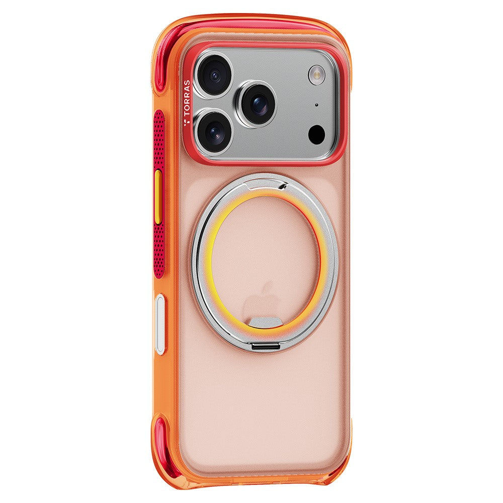 MagSafe futrola za Apple iPhone 18 Pro Max / 17 Pro Max, Torras, O3 Air Core, Narančasta