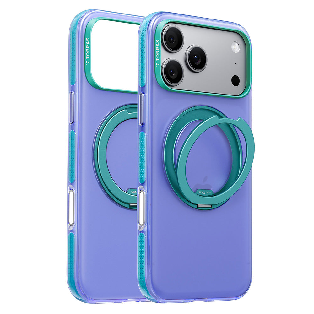 MagSafe futrola za Apple iPhone 18 Pro Max / 17 Pro Max, Torras, Ostand O3 Hue, Indigo