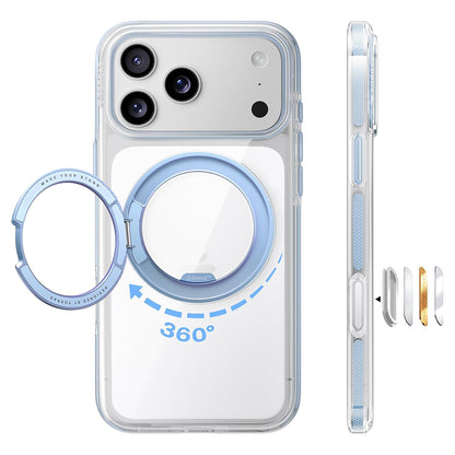 MagSafe futrola za Apple iPhone 18 Pro Max / 17 Pro Max, Torras, Ostand O3 Light, Plava